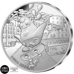 10 Euro Argent France 2024 - La Promenade des Anglais