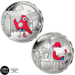 Lot 2 x 50 Euro Argent France 2024 colorisées