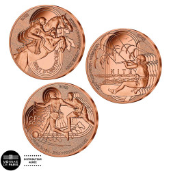 Lot 3 x 1/4 Euro France 2022 - Saut d’obstacle Kite suf - Cécifoot