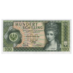 100 Schillings Autriche 1969