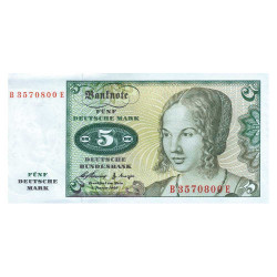 5 Marks Allemagne 1960