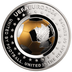 100 Tenge Argent Kazakhstan BE 2024 - UEFA Euro 2024