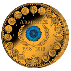 Pièce de collection BE 2018 - Euro Centenaire de l'Armistice