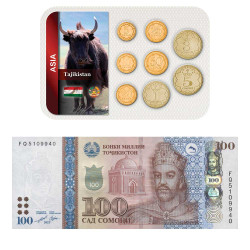 Lot monnaies Tadjikistan