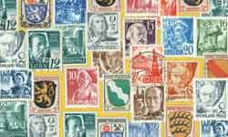 Les 50 Timbres ZONE FRANCAISE D'OCCUPATION