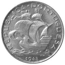 5 Escudos Argent Portugal -...