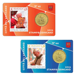 Lot 2 Minisets Vatican 2023 - Pape François