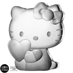 10 Euro Argent France BE 2024 - Pièce de forme - Hello Kitty