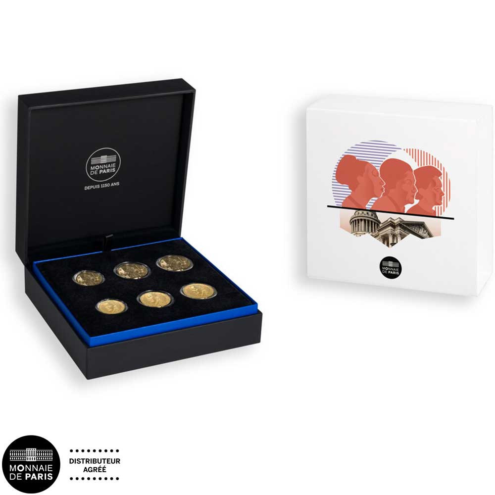 Coffret France BE 2024 sextuple