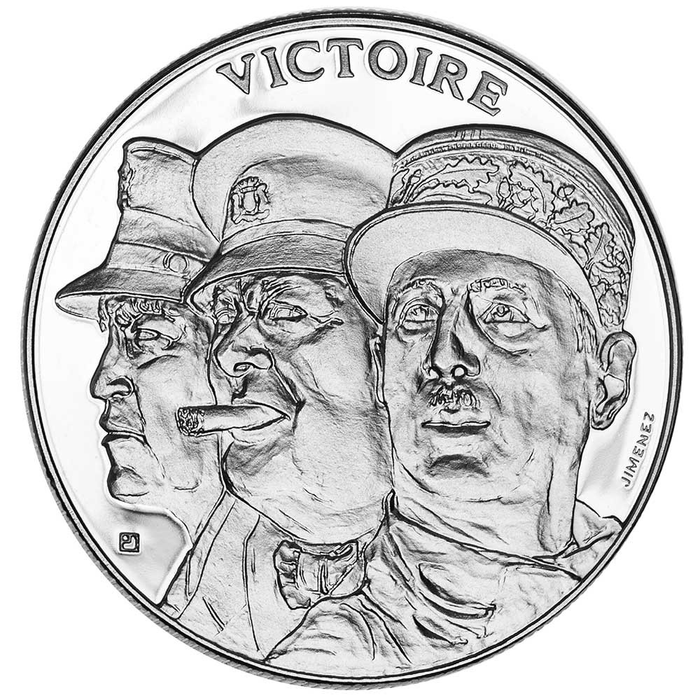Pièce de collection - Victoire des Alliés