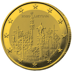 2 Euro Lituanie 2020