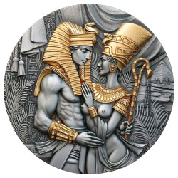 2 000 Francs Argent 2023 - Néfertiti et Amenhotep IV