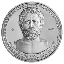 10 Euro Argent Grèce BE 2024 Thalès de Milet - Mathématicien et philosophe