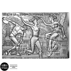 Presse-papier Bronze argenté - Paris 2024