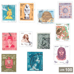 100 timbres Égypte