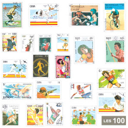 100 timbres JO été...