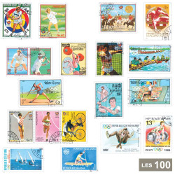 100 timbres JO été Séoul 1988