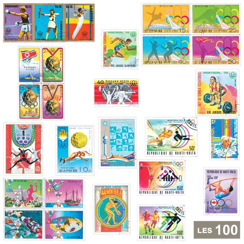 Prophila – Lot De 100 Timbres Divers Sports, Pour Collectionneurs, Qualité Garantie, Plus De 187 000 Références Disponibles
