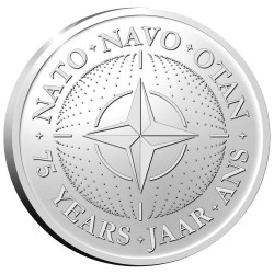 10 Euro Argent Belgique BE 2024 - 75 ans de l’OTAN