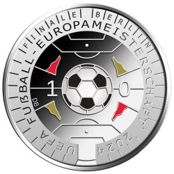 11 Euro Argent Allemagne BU 2024 colorisée
