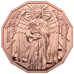 20 Cents Cuivre Samoa BE 2024 - L’archange Uriel