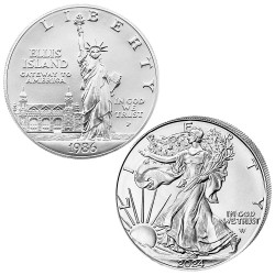 Lot 2 x 1 Dollar Argent USA