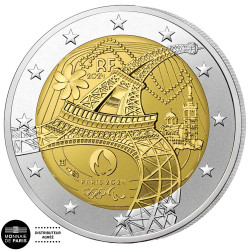 La 2 Euro France FDC Paris 2024 offerte*
