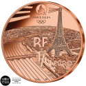 La 1/4 Euro Cupronickel France Olympique offerte*