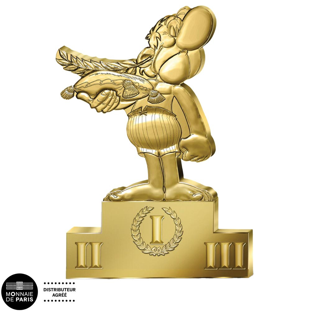 200 Euro Or France BE 2024 - Astérix sur le podium