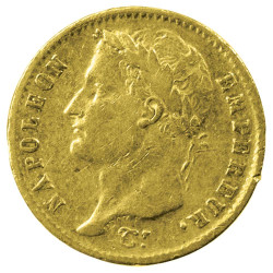 20 Francs Or Napoléon Ier...
