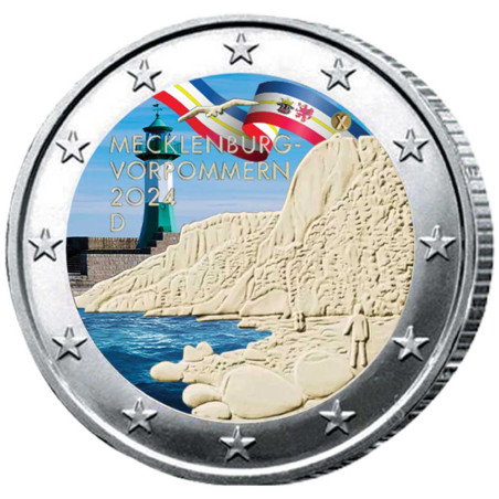 2 Euro Allemagne 2024 - Mecklembourg-Poméranie-occidentale