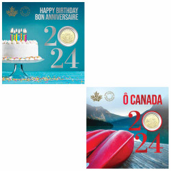 Lot des 2 séries Canada BU 2024