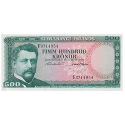 500 Couronnes Islande 1961