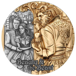 2 000 Francs Argent 2024 - La Belle et la Bête