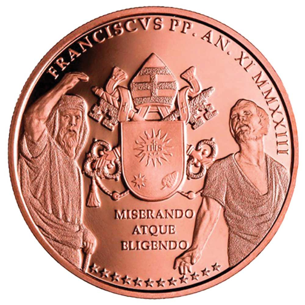 20 Euro Cuivre Vatican BE 2023 - 250 ans de l’Université pontificale de Latran