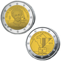 Lot 2 x 2 Euro Italie 2024