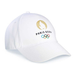 Casquette Paris 2024 - blanche - taille 58