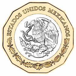 20 Pesos Mexique 2022 -...