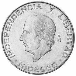 5 Pesos Argent Mexique...