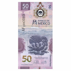 50 Pesos Mexique 2021 - L’héritage des Aztèques
