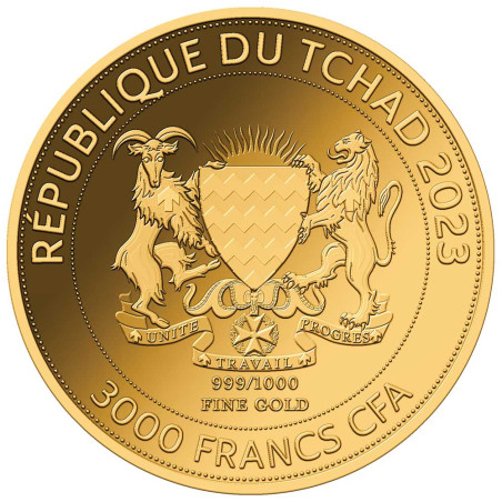 3000 Francs Or Tchad CFA 2023 - Sissi (4)