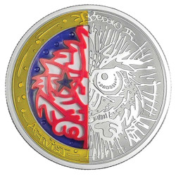 10 Euro Argent Portugal BE 2023 colorisée - Sagesse