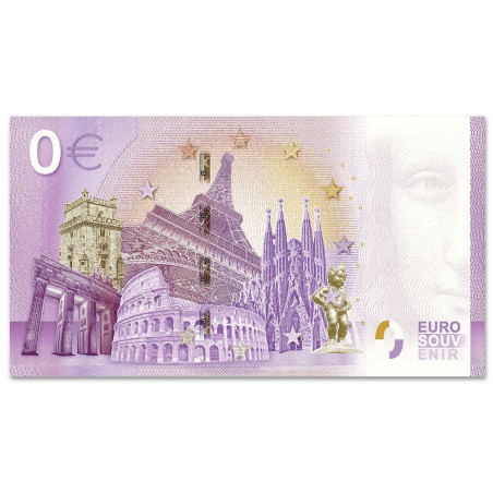 Le Billet Souvenir 0 Euro - Panda Chine offert* (2)
