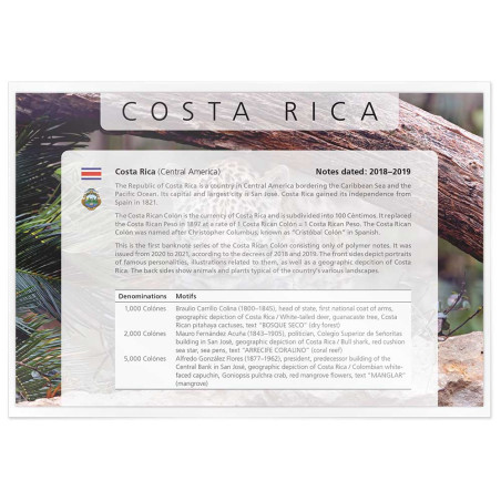Lot de 3 billets Costa Rica (4)