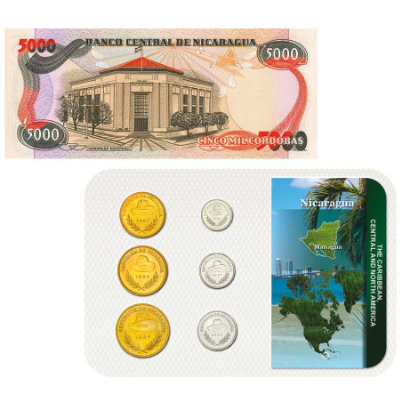 Lot des monnaies Nicaragua (2)