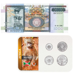 Lot des monnaies Burundi