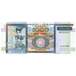 1 000 Francs Burundi 2006
