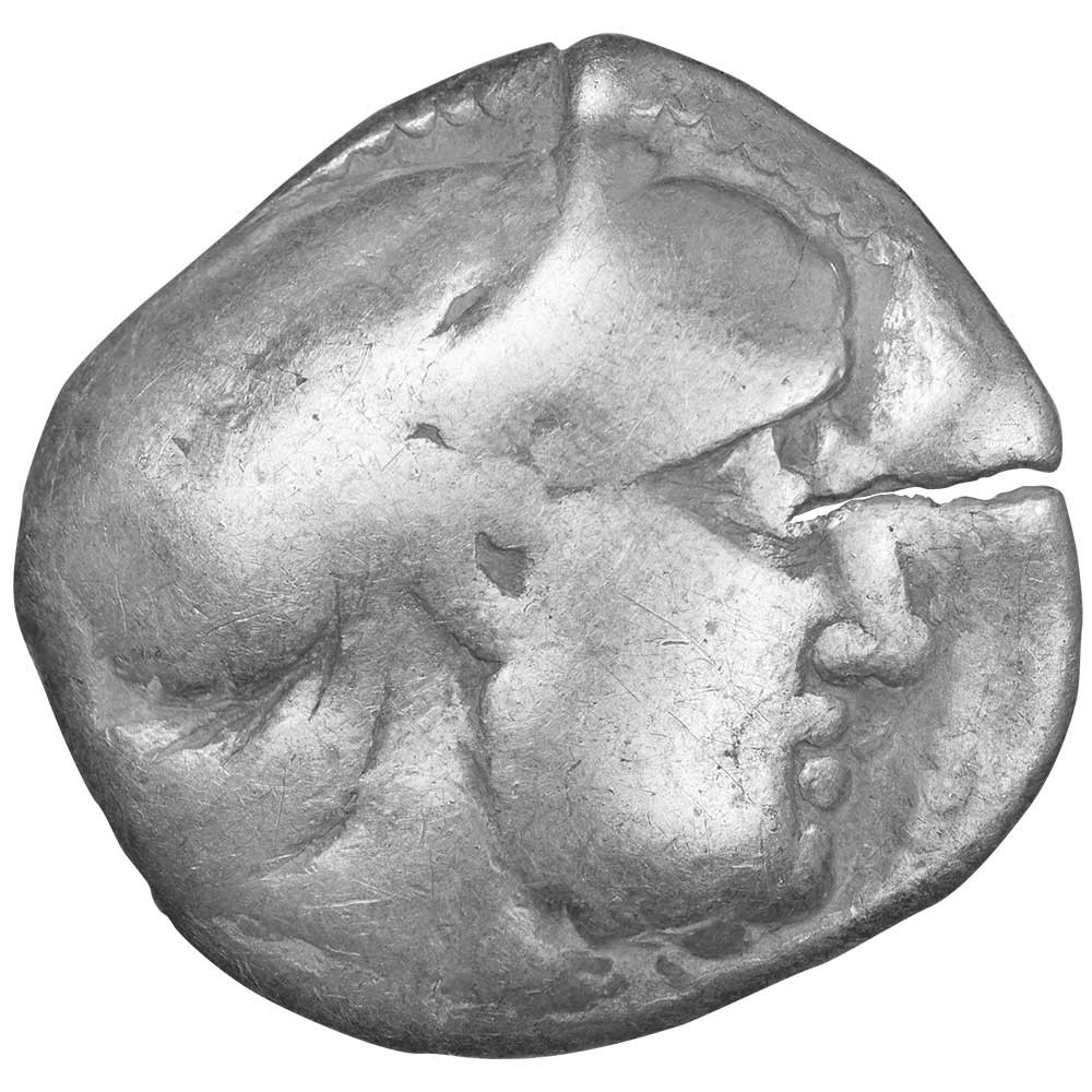 Tétradrachme Argent avec encoche - Philippe II