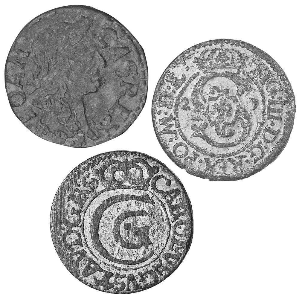 Lot des 3 Solidus