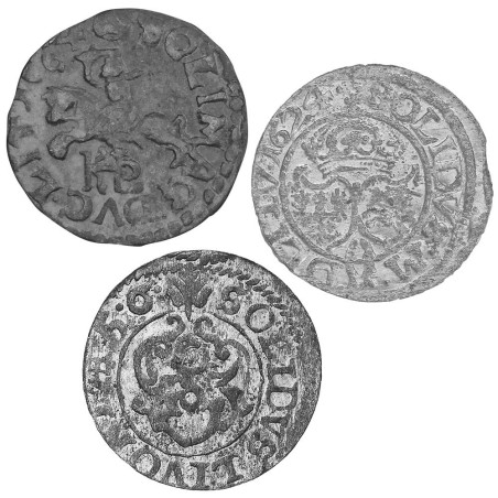 Lot des 3 Solidus (2)